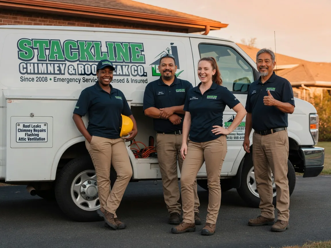 Chimney flashing repair company in Thorndike, ME